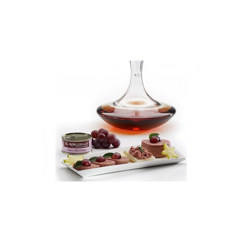 PATE AL TINTO DE RIOJA EL ROBLEDILLO 200 GR