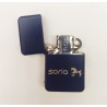 Mechero zippo azul