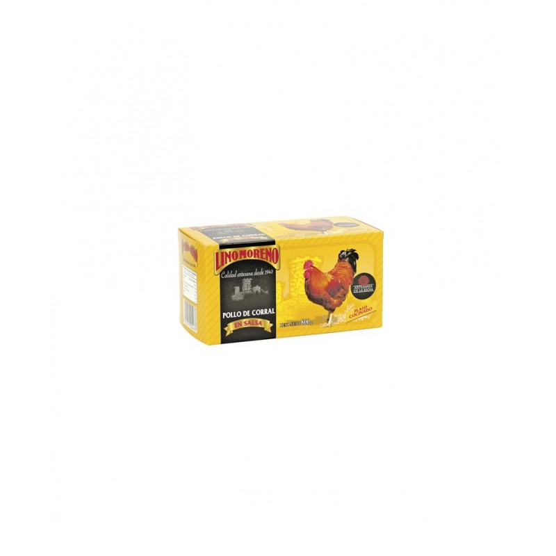 Pollo de corral en salsa 850 gr