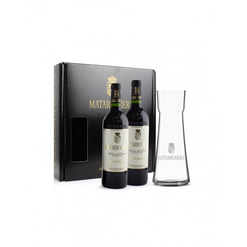 Estuche 2 Matarromera Reserva+ Decantador Estuche 2 Matarromera Reserva+ Decantador