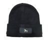 Gorro de lana liso Caballito Azul Marino