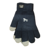 Guantes de lana liso Caballito Azul Marino