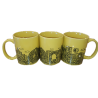 Taza plumilla monumentos de Soria  amarillo