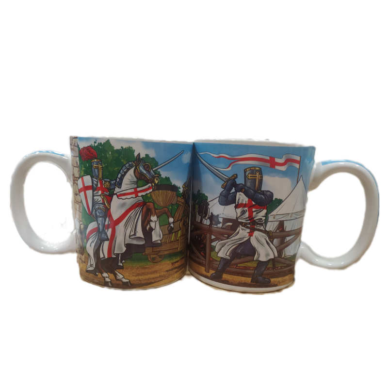 Taza guerreros templarios