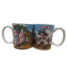Taza guerreros templarios