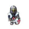 Miniatura caballero templario de Soria hacha