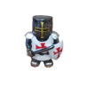 Miniatura caballero templario de Soria espada