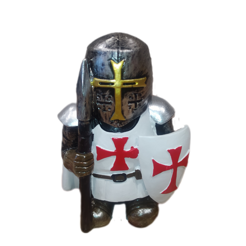 Miniatura caballero templario de Soria Lanza