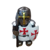 Miniatura caballero templario de Soria Lanza