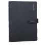 Agenda lisa grabada Caballo de Soria negro