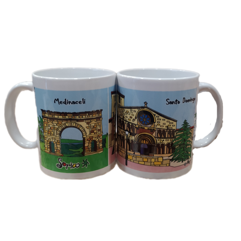 Taza Arco de Medinaceli + Iglesia de Santo domingo