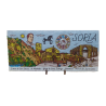 Placa pizarra Monumentos de Soria + soporte color