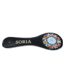 Soporte de cucharas Escudo Doce Linajes negro