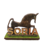 Caballo + letras de Soria pequeño