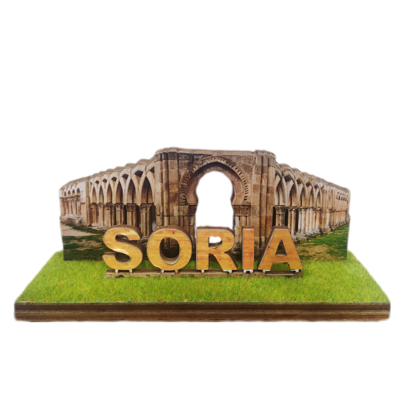 Peana Arcos San Juan de Duero + letras Soria