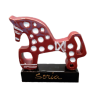 Figura Caballo de Soria peana rojo