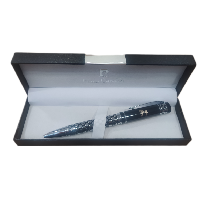 Estuche bolígrafo metal Caballo de Soria negro