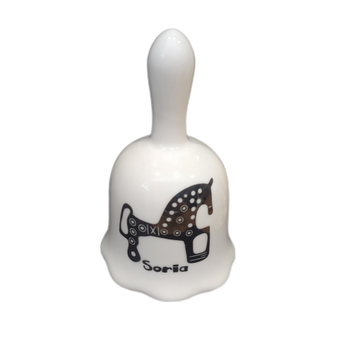 Campana cerámica Caballo de Soria