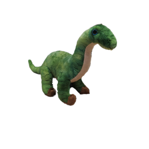 Peluche Brontosauros verde