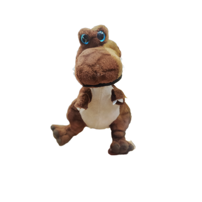 Peluche Tiranosaurio marrón
