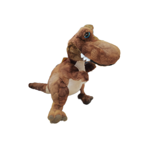 Peluche Tiranosaurio marrón