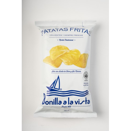 Bolsa de Patatas Fritas Bonilla A La Vista 150 gramos