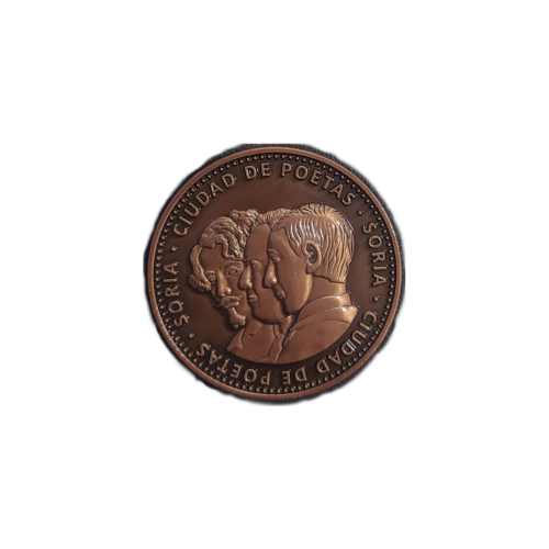 Moneda reversible motivos de Soria bronce