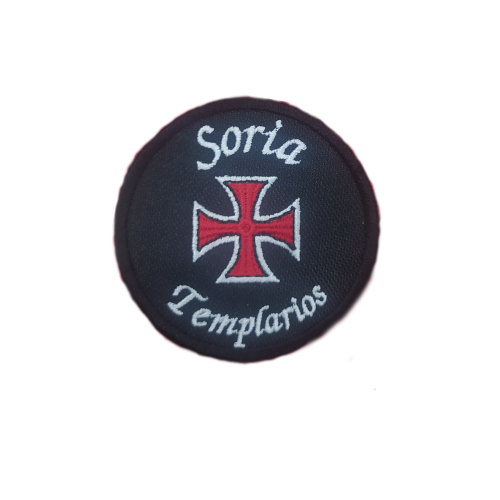 Parche textil Cruz Templaria
