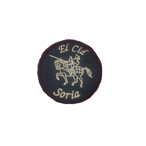 Parche textil El Cid + letras Soria