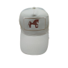 Gorra Caballo de Soria crudo bordado + rejilla