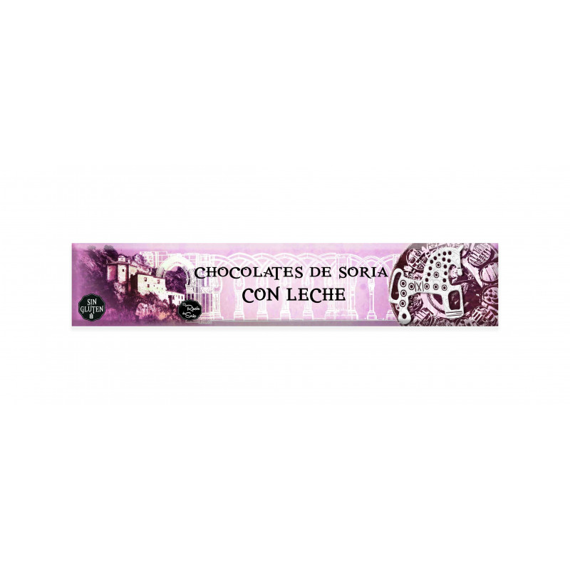 Lingote de chocolate con leche. 300 gramos