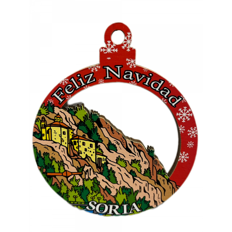 Bola de Navidad Ermita de San Saturio