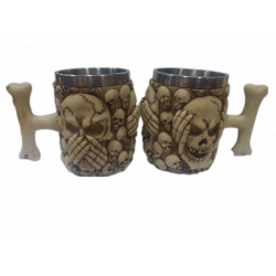 Taza expresión calaveras