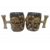 Taza expresión calaveras