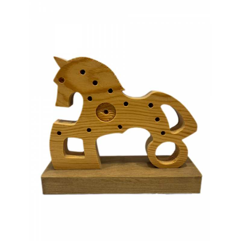 Caballo pino sobremesa