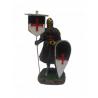 Templario Traje Negro Bandera