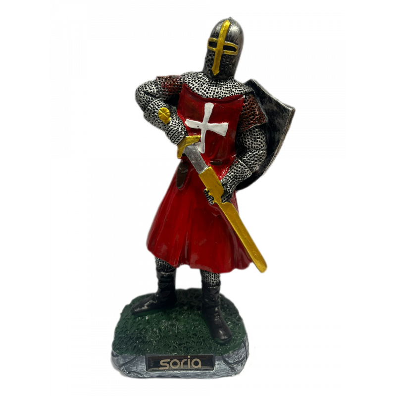 Templario traje rojo