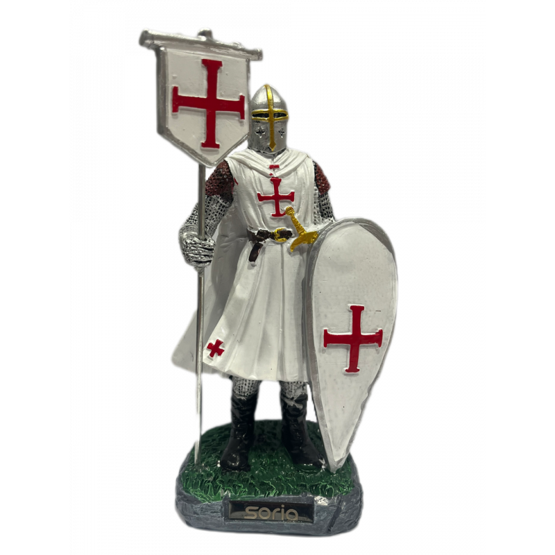 Templario blanco bandera