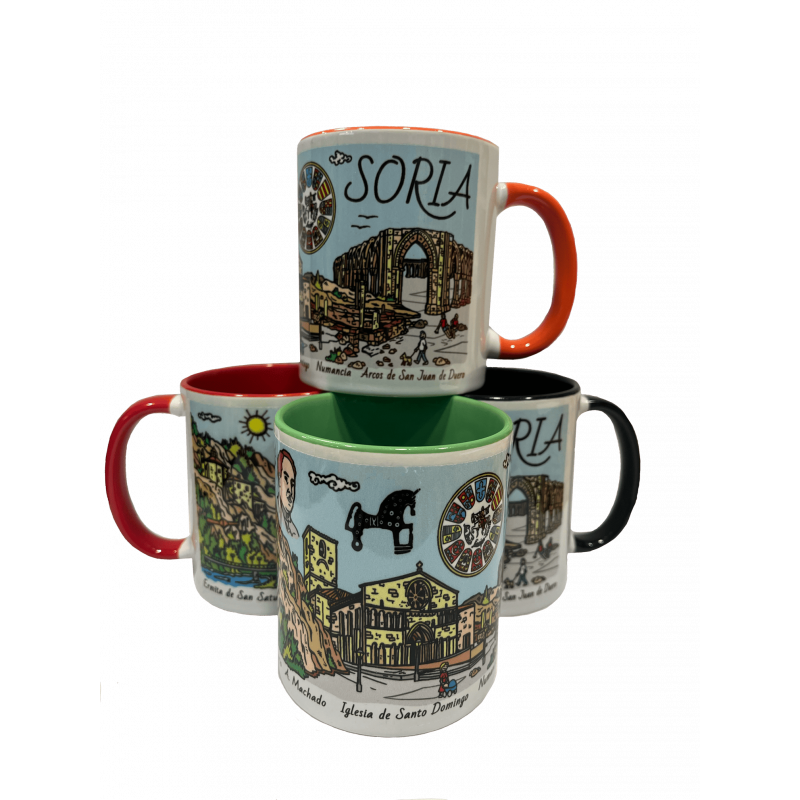Taza Paseando por Soria