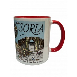 Taza Paseando por Soria