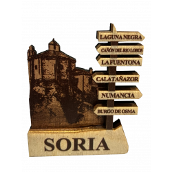 IMAN MADERA SAN  SATURIO. CARTELES