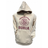 Sudadera University Beige