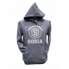 Sudadera University Gris