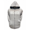 Sudadera con cremallera Gris