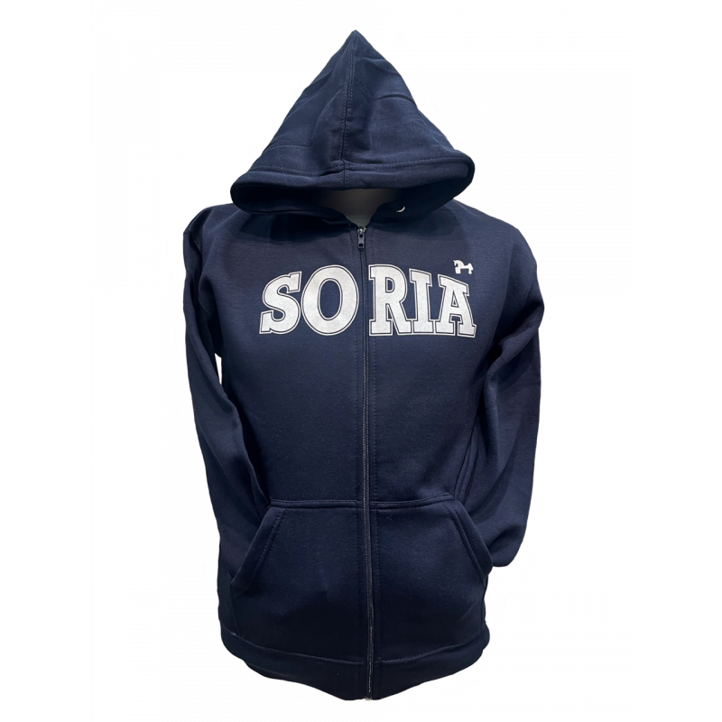 Sudadera con cremallera Azul Marino
