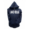 Sudadera con cremallera Azul Marino