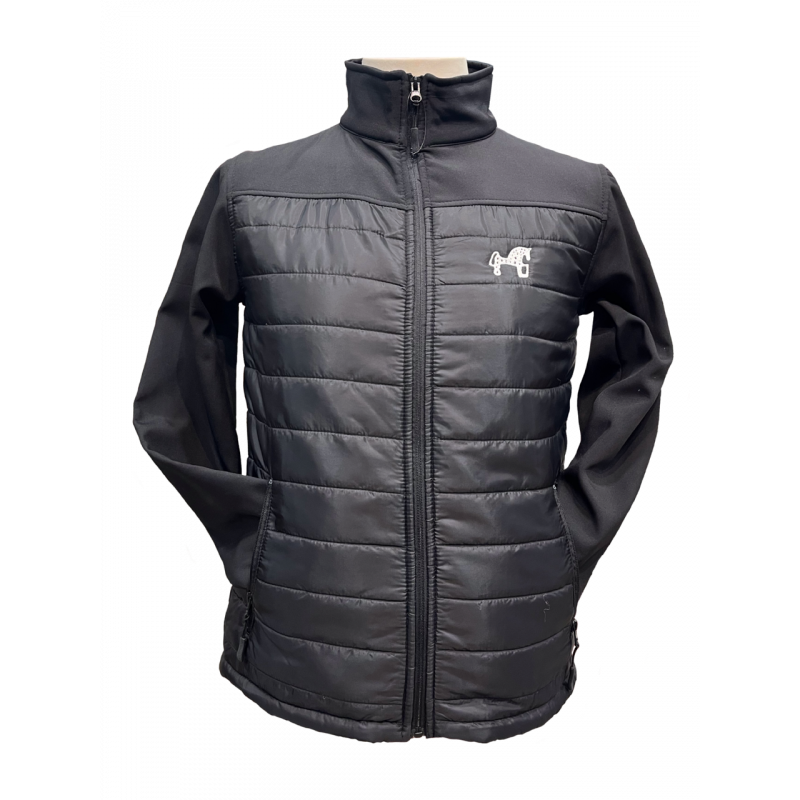 Chaqueta Bordada Negra