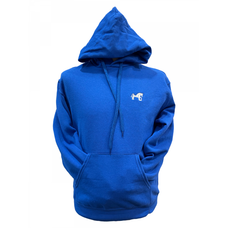 Sudadera Bordada Azul