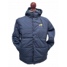 Cazadora Bordada Azul Marino