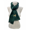 Foulard con bolsa bordado